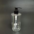 Best Selling Clear 300Ml Pet Shower Gel Shampoo Bottle W/ Pump Head Plastic Packaging
