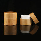 SGS Skincare 10g Double Wall Bamboo Cream Jars Container